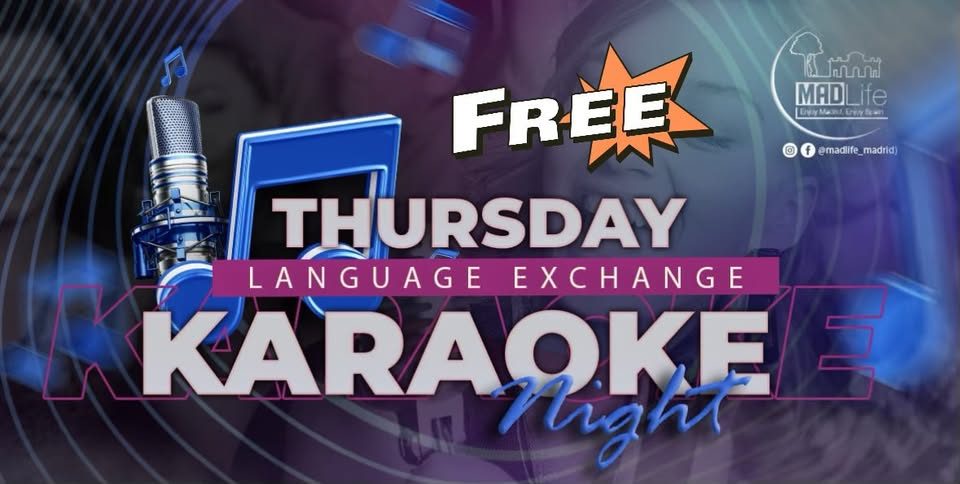 JUEVES Intercambio de idiomas y noche de karaoke